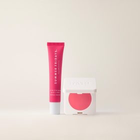 Summer Frridays The Blush + Lip Duo (Pink Sunset + Pink Guava)