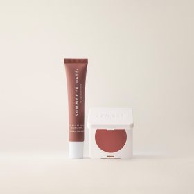 Summer Frridays The Blush + Lip Duo (Toasted Terracotta + Vanilla Beige)