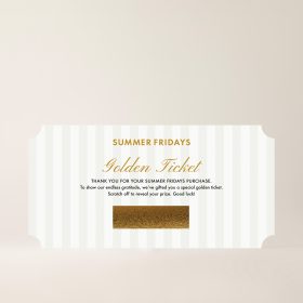 Summer Frridays Golden Ticket